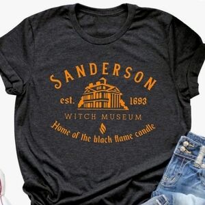 TUEIWIWO Hocus Pocus T-Shirt  Sanderson Sisters Sanderson Witch Museum Size S